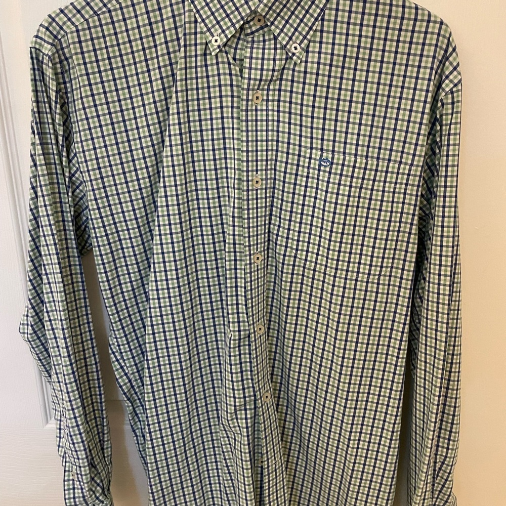 Southern Tide Checkered Shirt